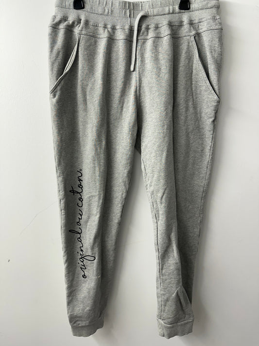 Au Cotton Joggers Lg *small bleach stain lower right leg