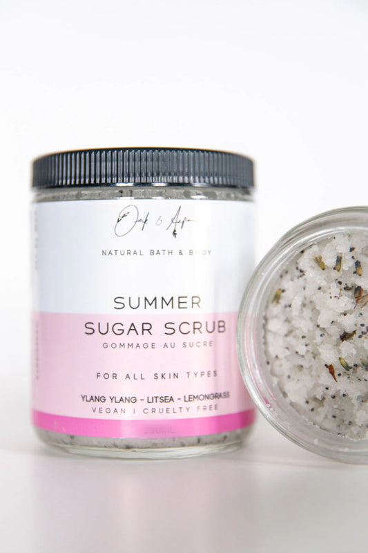 Oak & Aspen Sugar Scrub: Summer 115ml