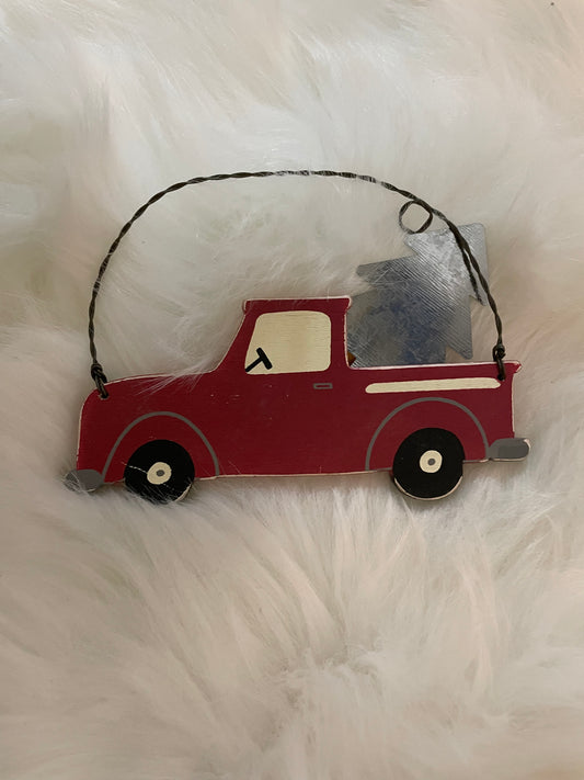 Car with Tree Ornament