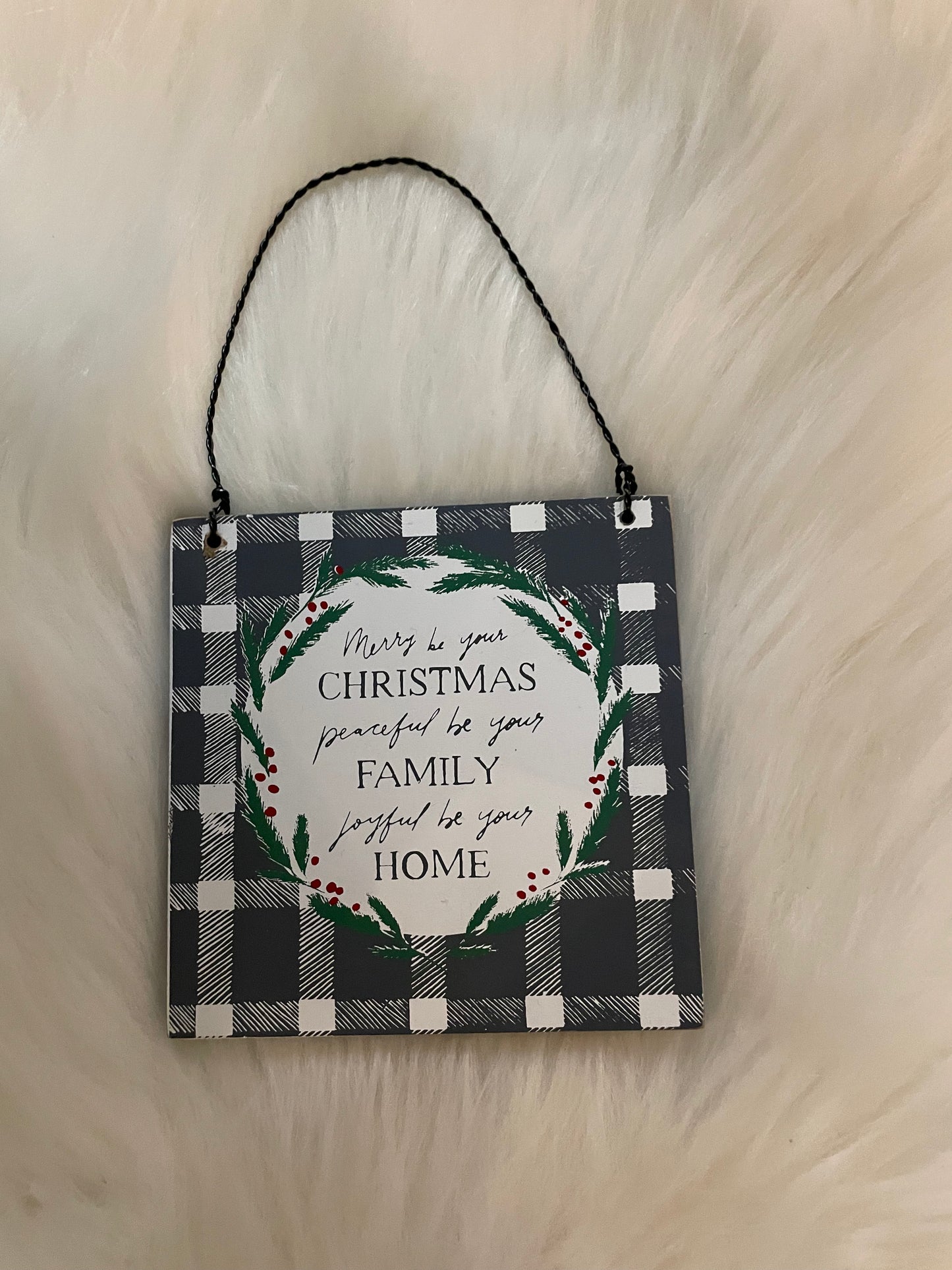 Peaceful Christmas Ornament