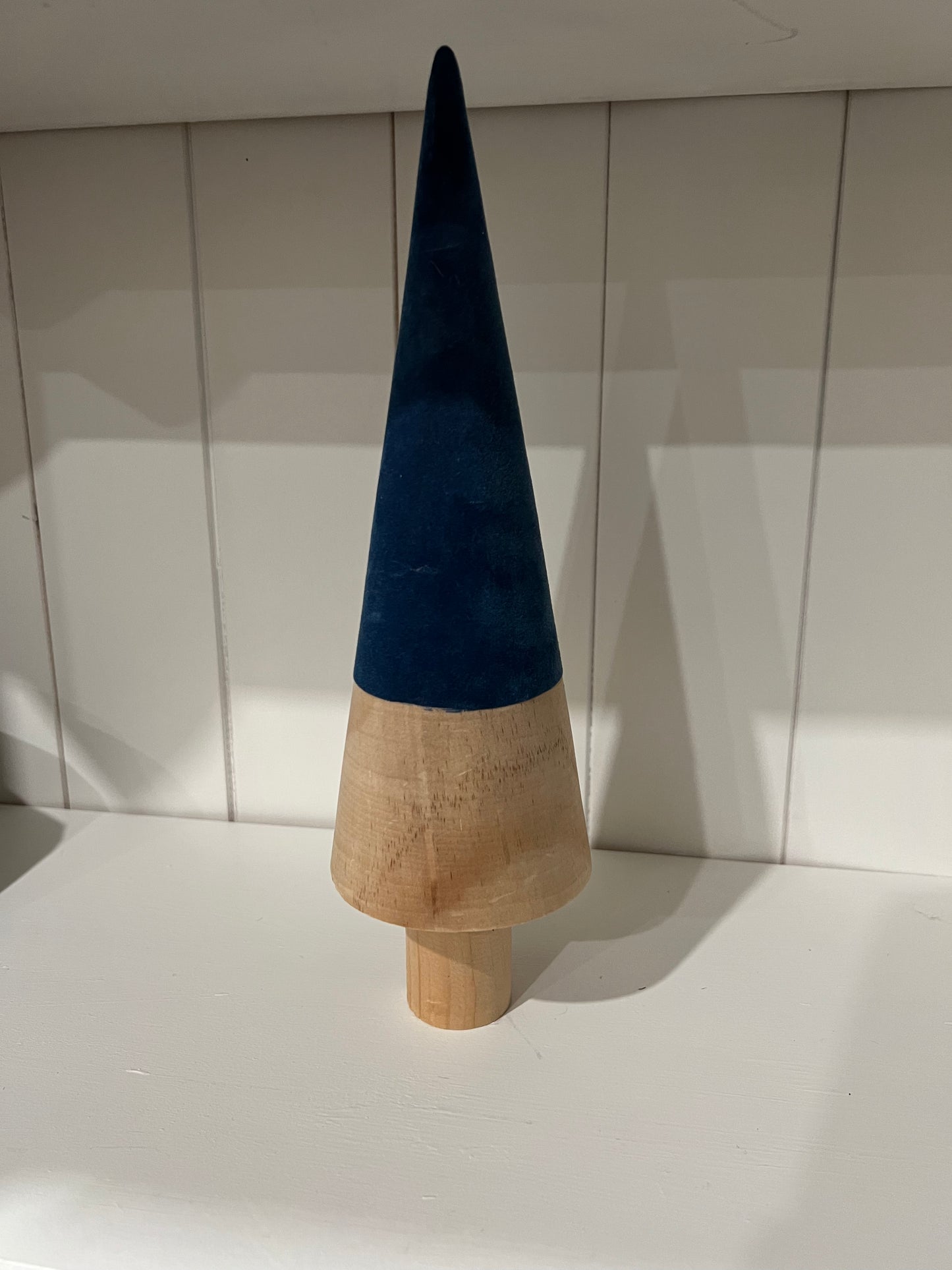 Wood and Felt Christmas Trees