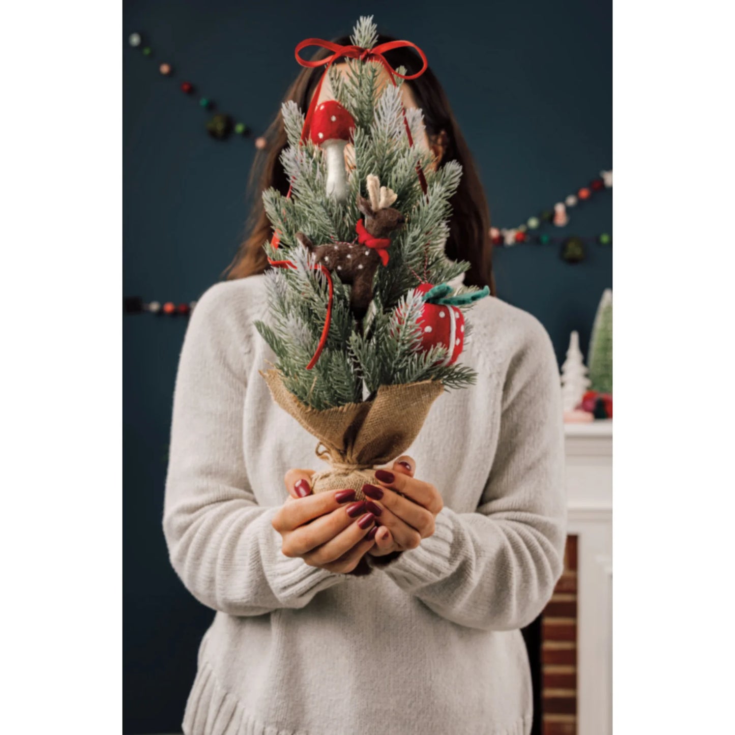 Yuletide Felted Ornaments- Assorted