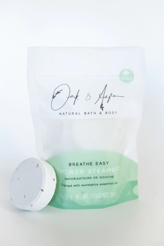Oak and Aspen Shower Steamer -Breathe Easy