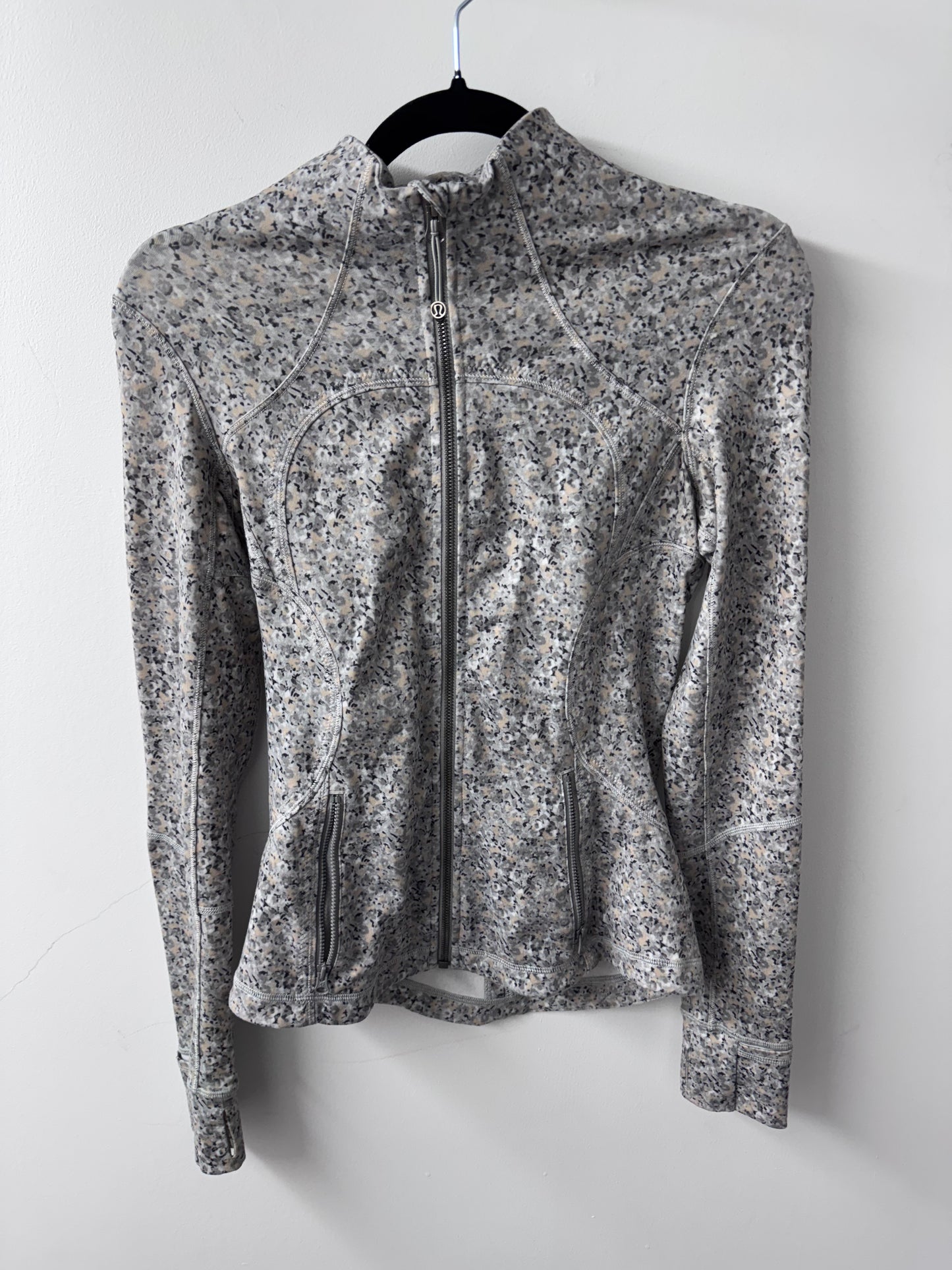 Lululemon Abstract Print Full Zip - Size 4