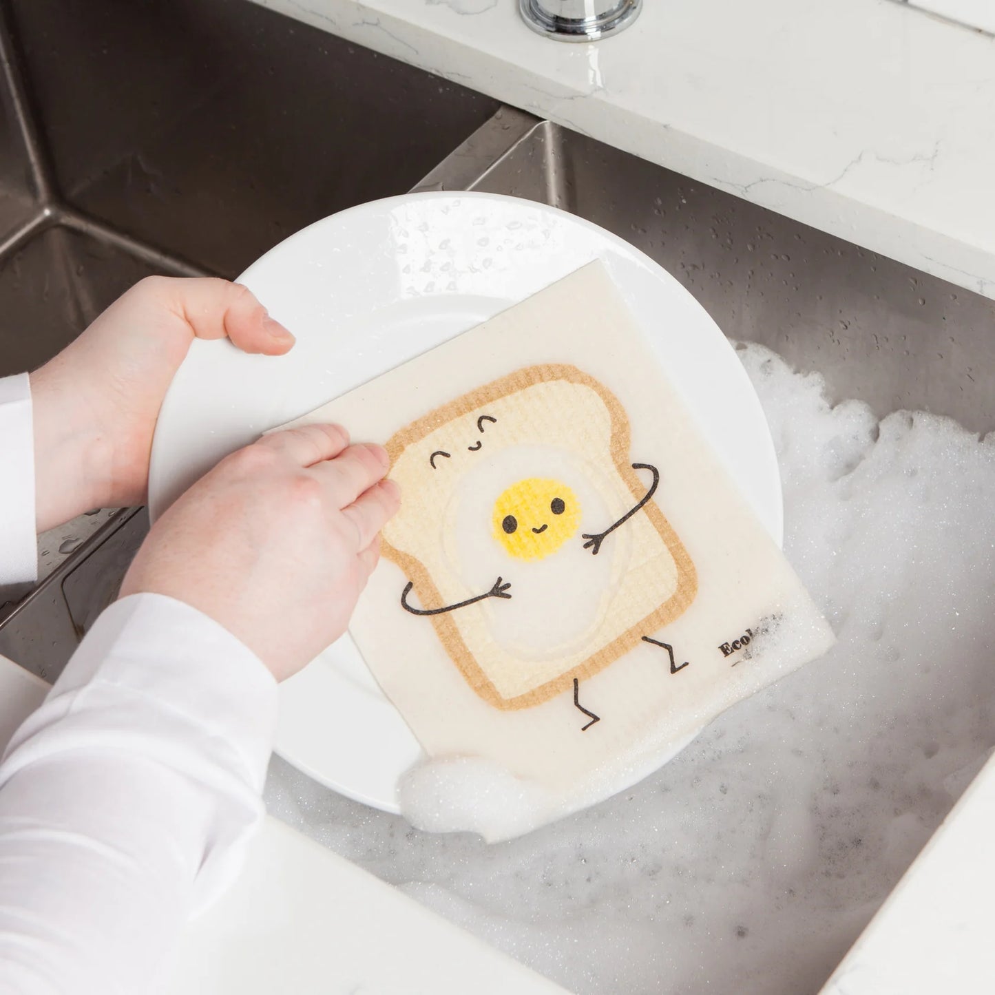 Egg Swedish Dishcloth