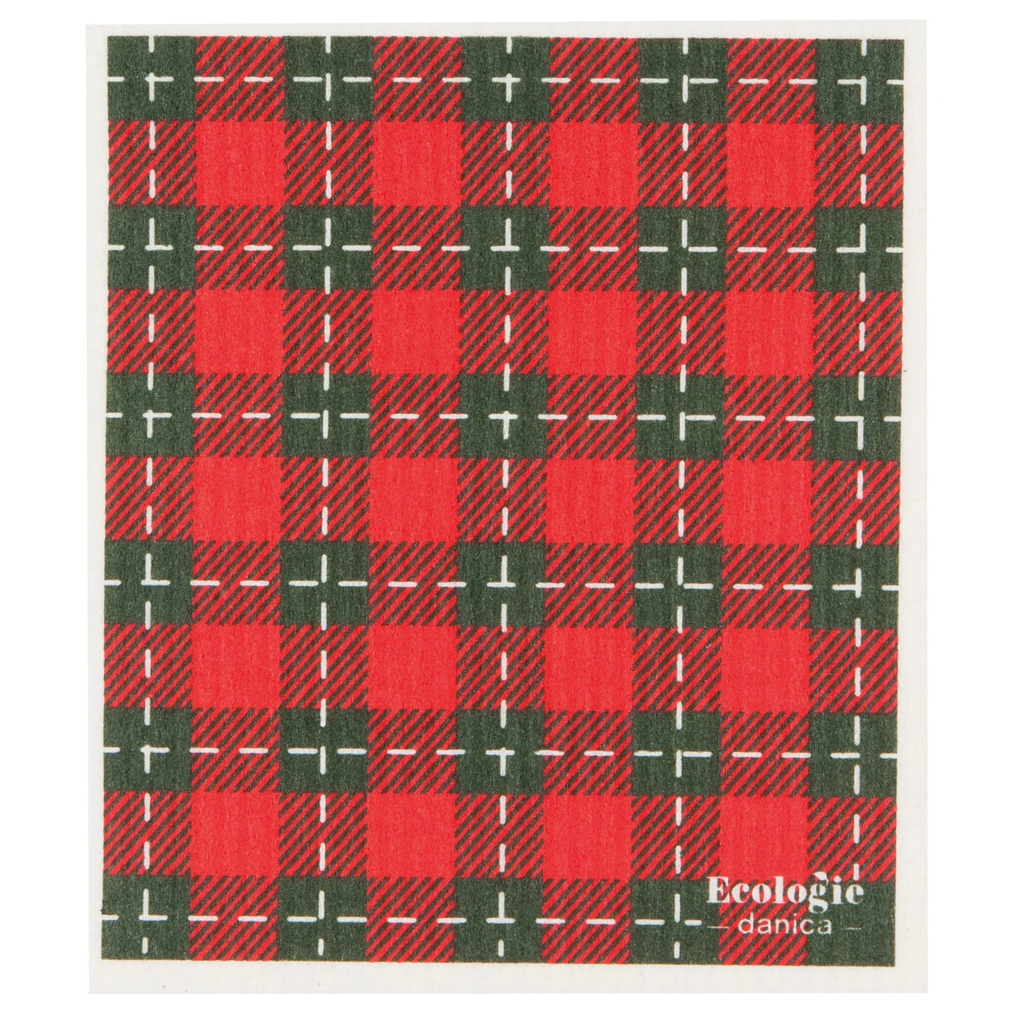 Tartan Swedish Dishcloth