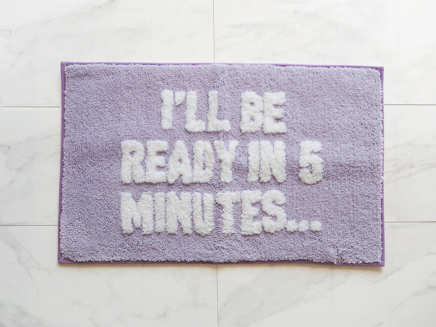 Ready in 5 Minutes Bath Mat