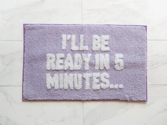 Ready in 5 Minutes Bath Mat