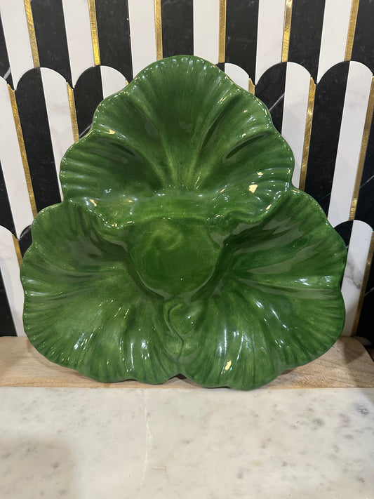 Lettuce Pottery Plate