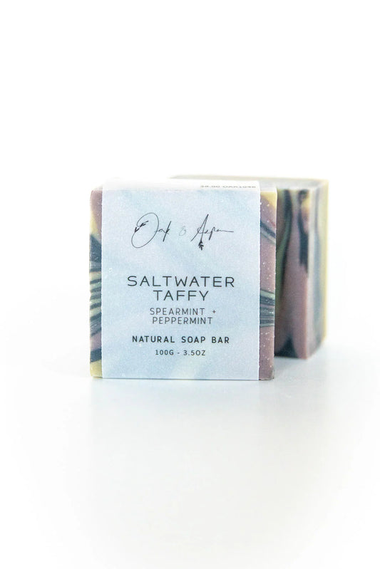 Oak & Aspen Saltwater Taffy Soap Bar
