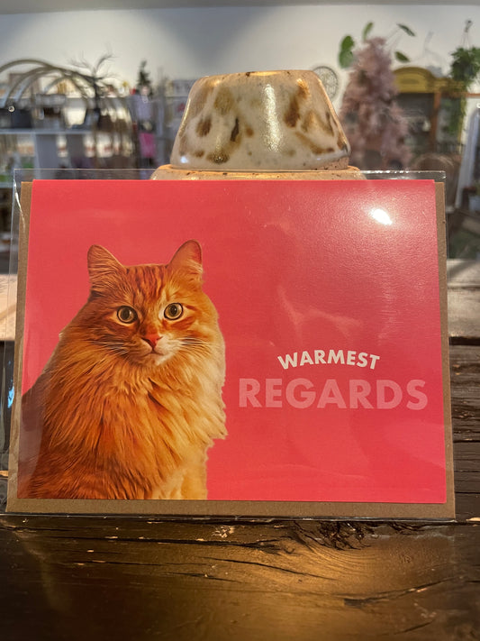 Warmest Regards Card