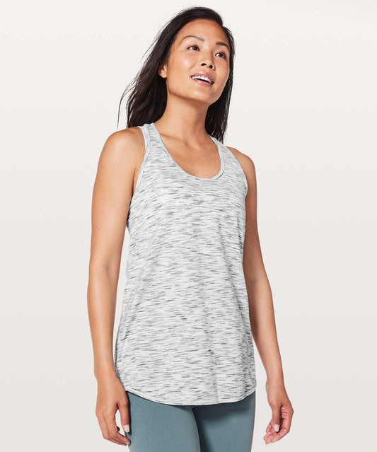 Lululemon Essential Tank
Tiger Space Dye Black White size 6