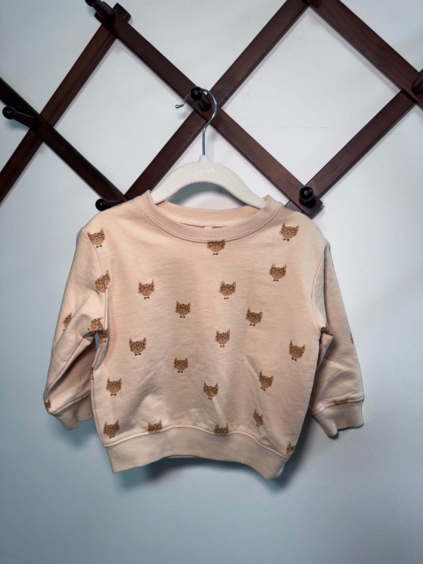 Rylee + Cru Cool Cat Crewneck - Size 12/18 Month