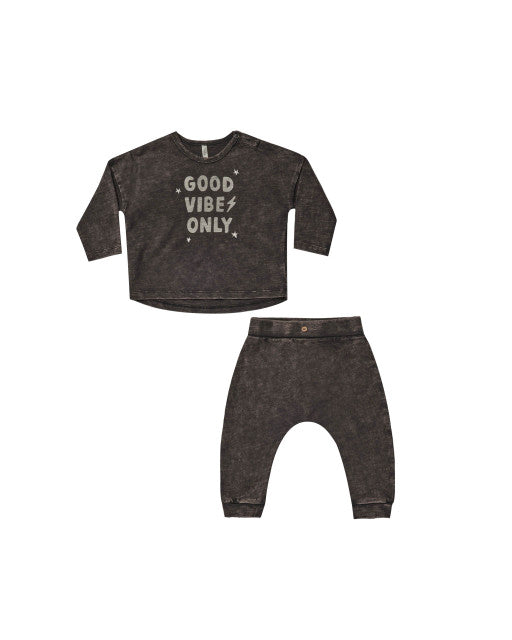 Rylee + Cru Good Vibes Two Piece - Size 18/24 Month