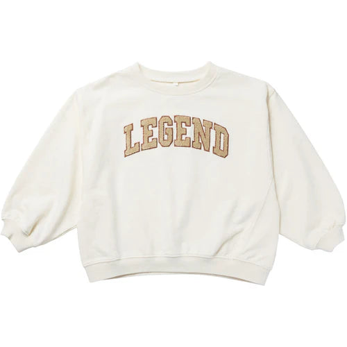 Rylee + Cru Legend Oversized Crew - Size 12/18 Month