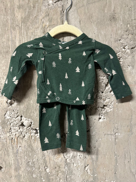 Jax and Lennon 2pc Christmas/Winter Outfit Sz NB