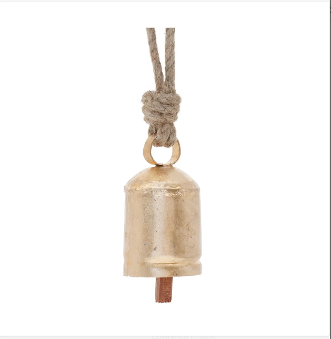 Large Rustic Gold Bell