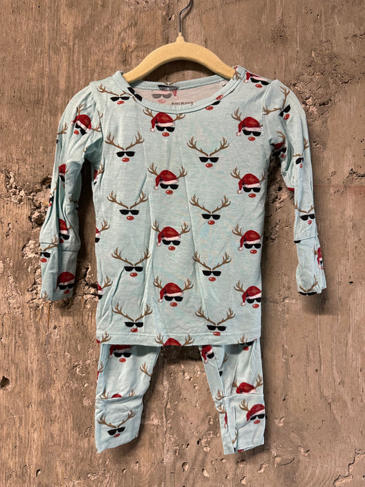 Posh Peanut Christmas Pajamas Sz 12/18m