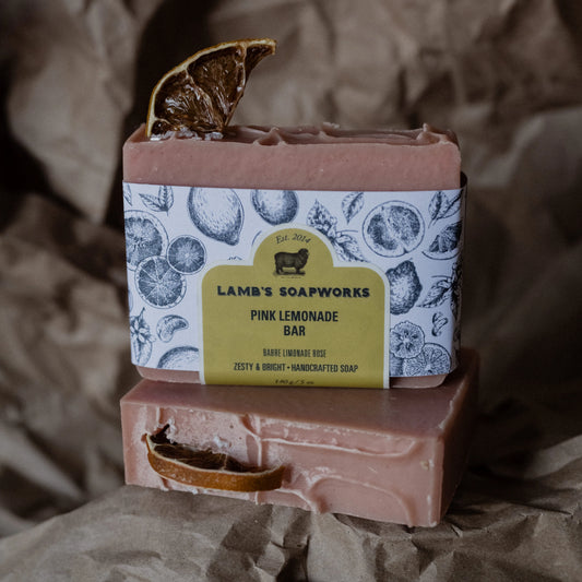 Lamb Soapworks Pink Lemonade Soap Bar