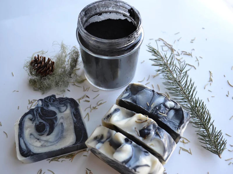 Lamb Soapworks Tea Tree Eucalyptus Charcoal Soap Bar