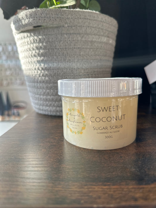 Sweet Coconut Sugar Scrub