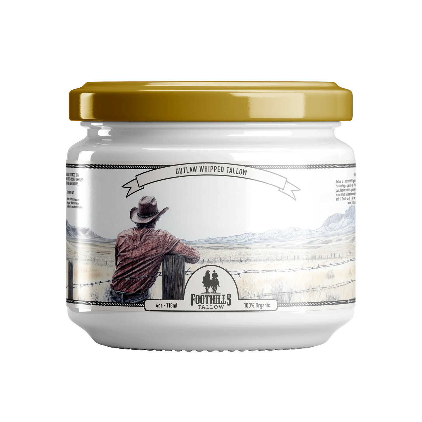 Foothills Tallow Outlaw Men’s All in One Tallow