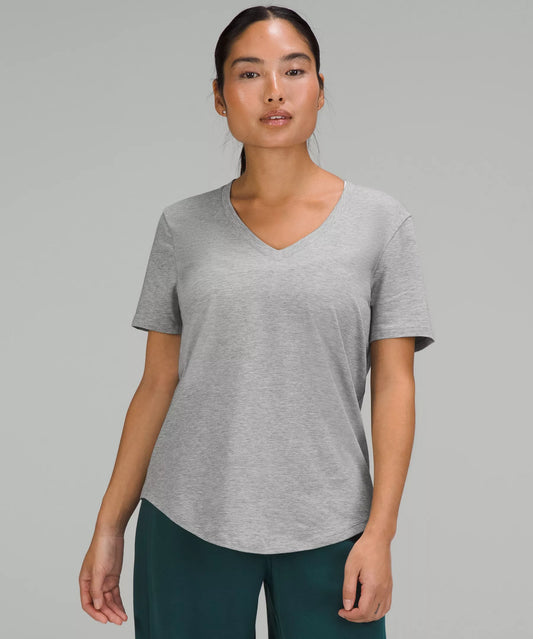 Lululemon Love V-Neck Tshirt Grey- Size 20
