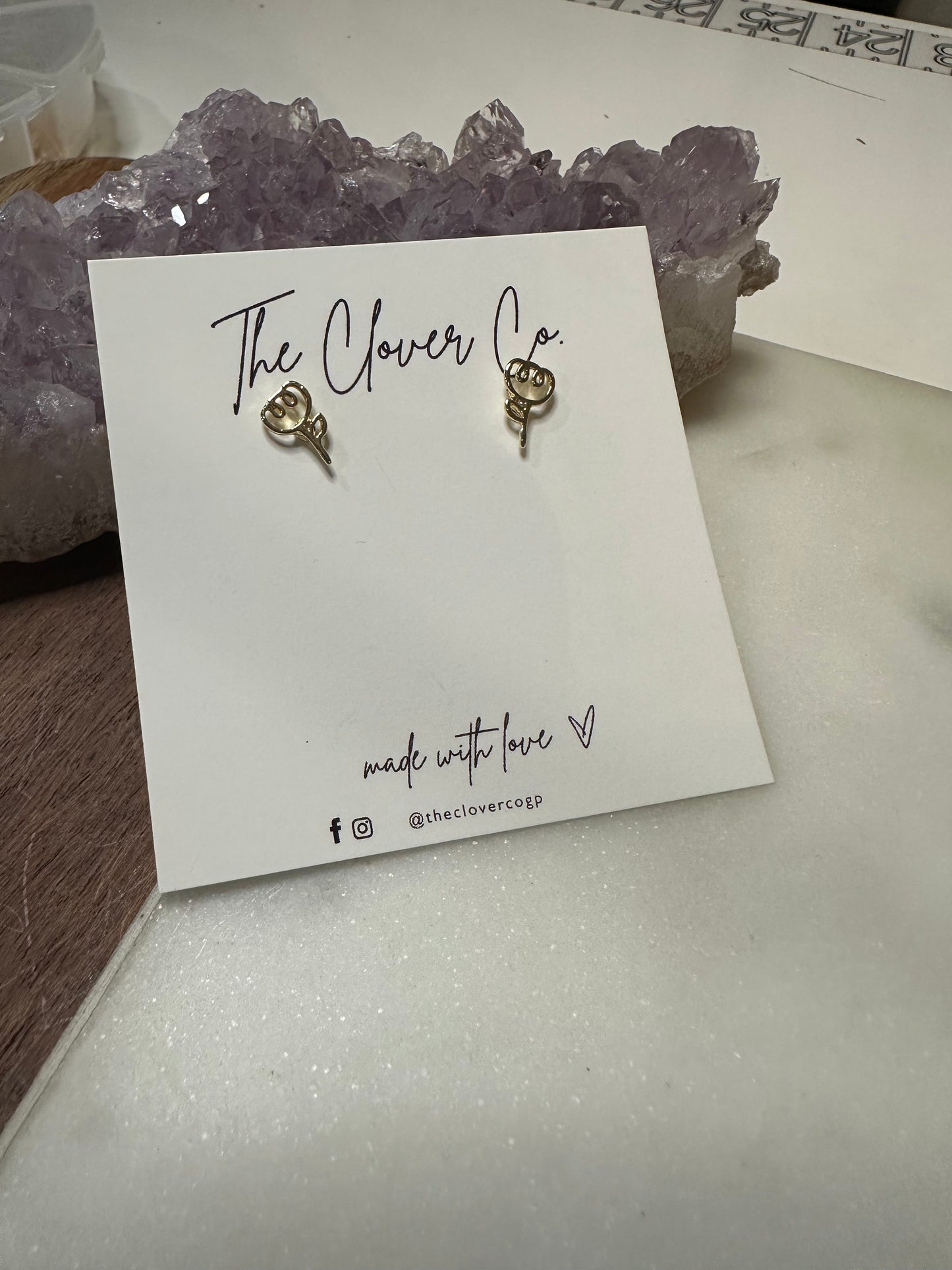 Flower Stud Earrings