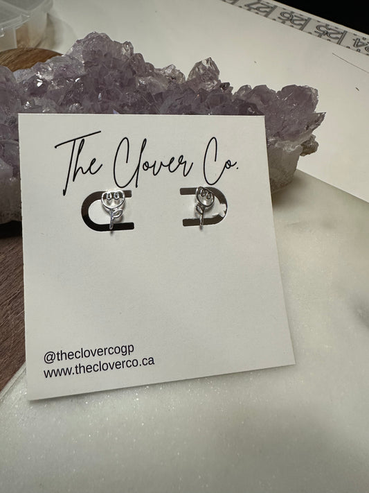 Flower Stud Earrings