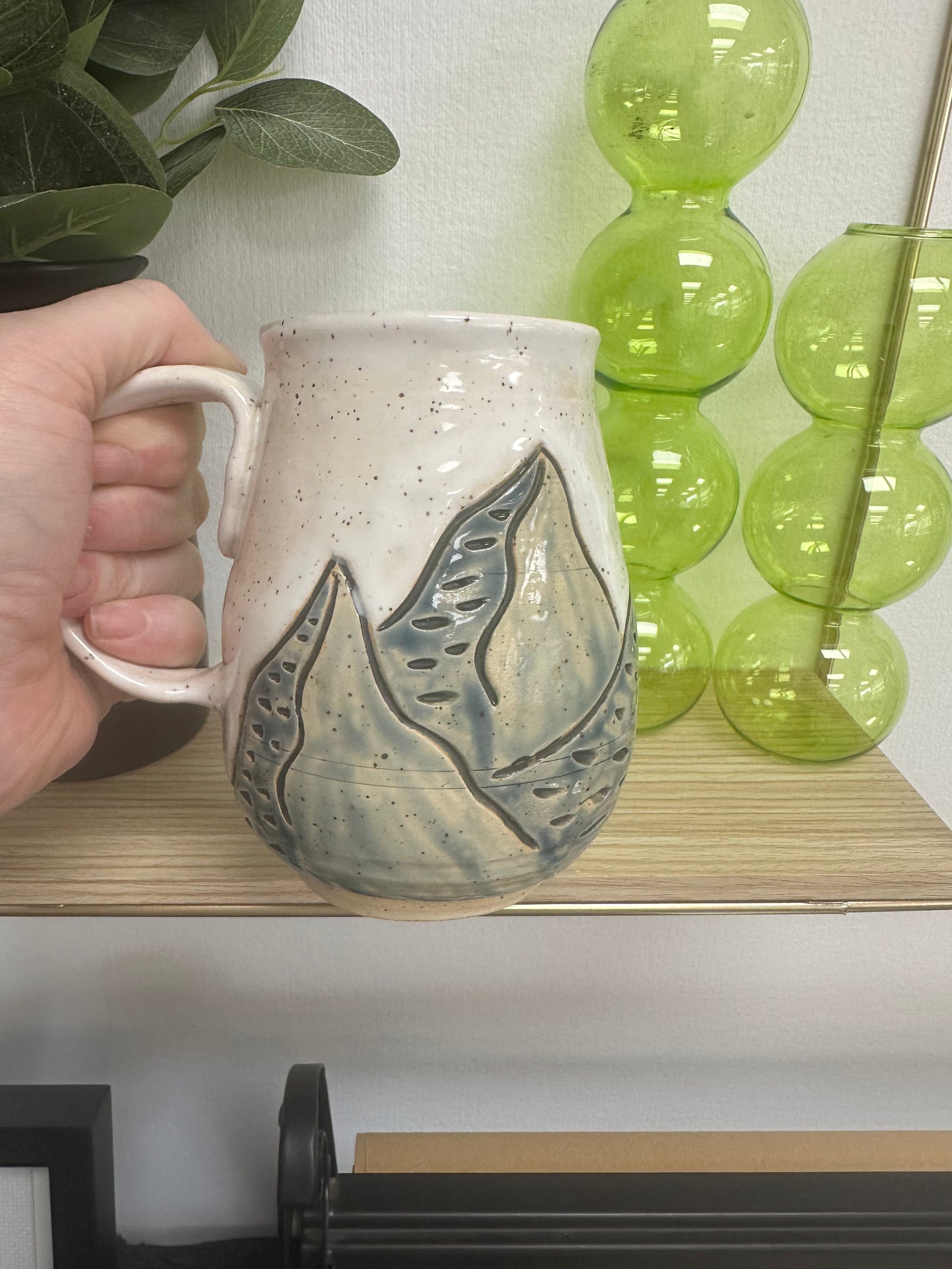Fawn and Flora Mountain Mug