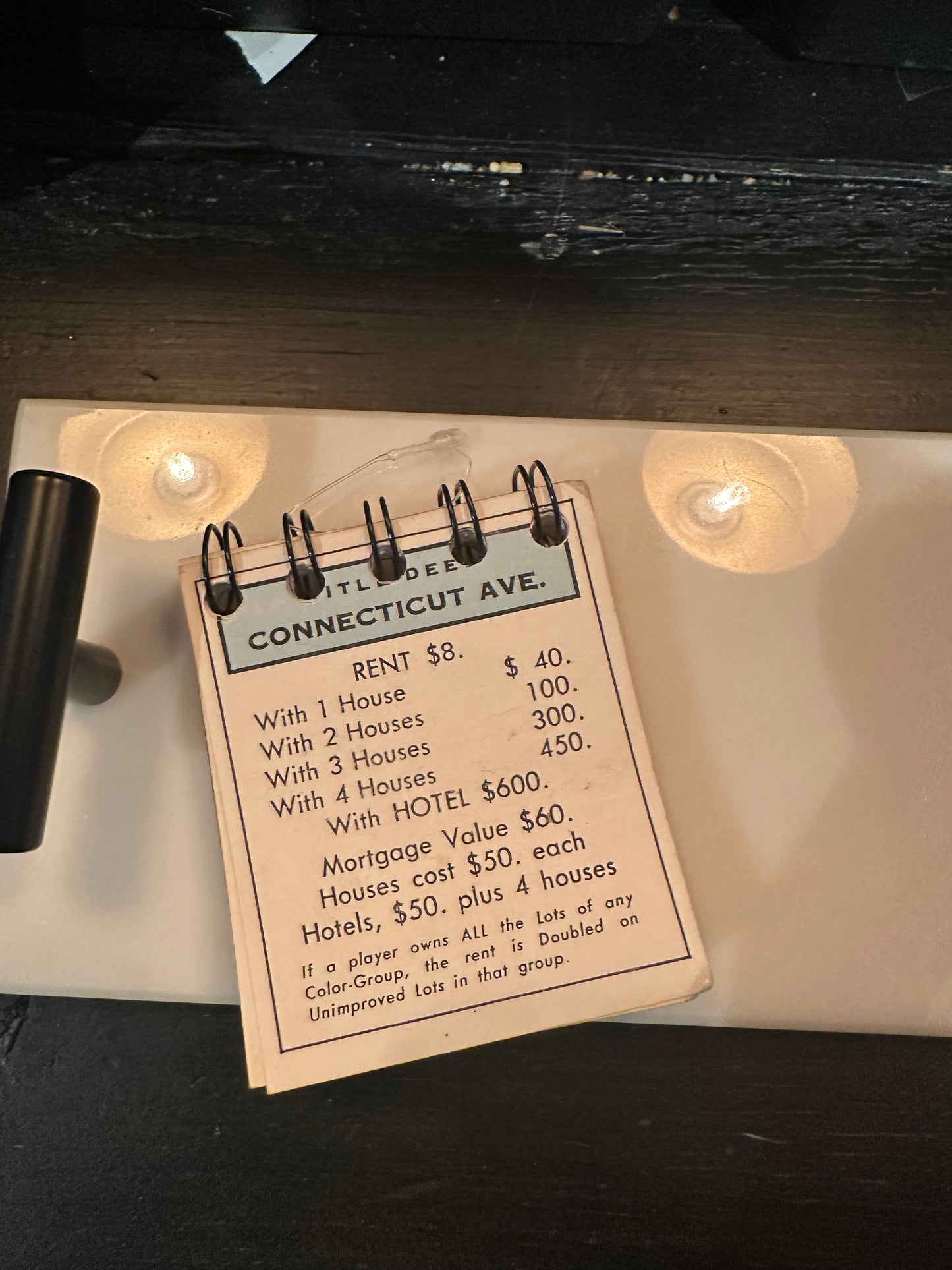 Monopoly Notepad