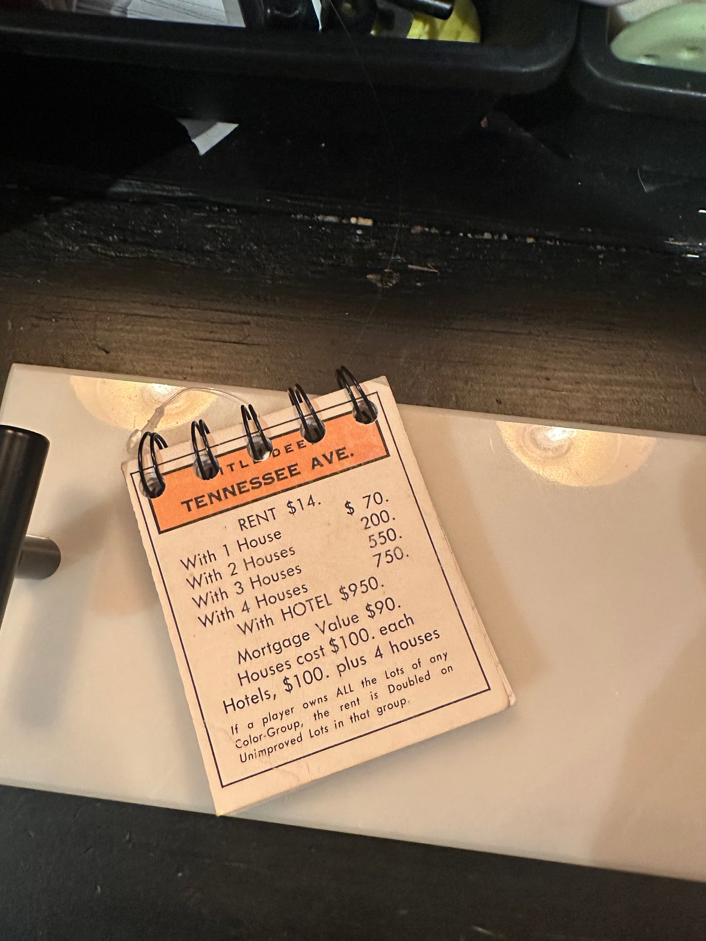 Monopoly Notepad