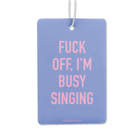 Busy Singing Air Fresheners