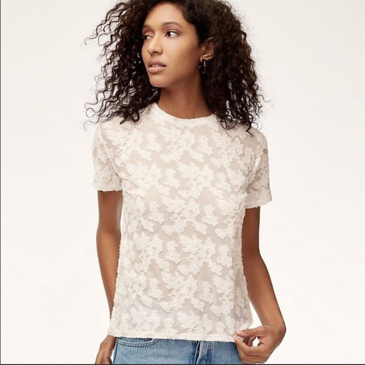 Wilfred Tarascon Lace Top Sz XS