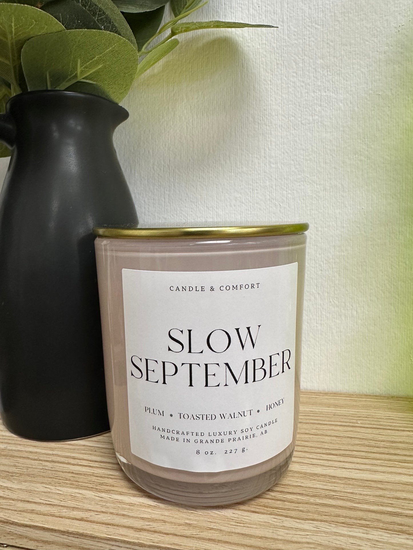Candle and Comfort Slow September Candle