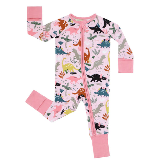 Little Sleepies Jurassic Jungle Sleeper - 6/12 Month