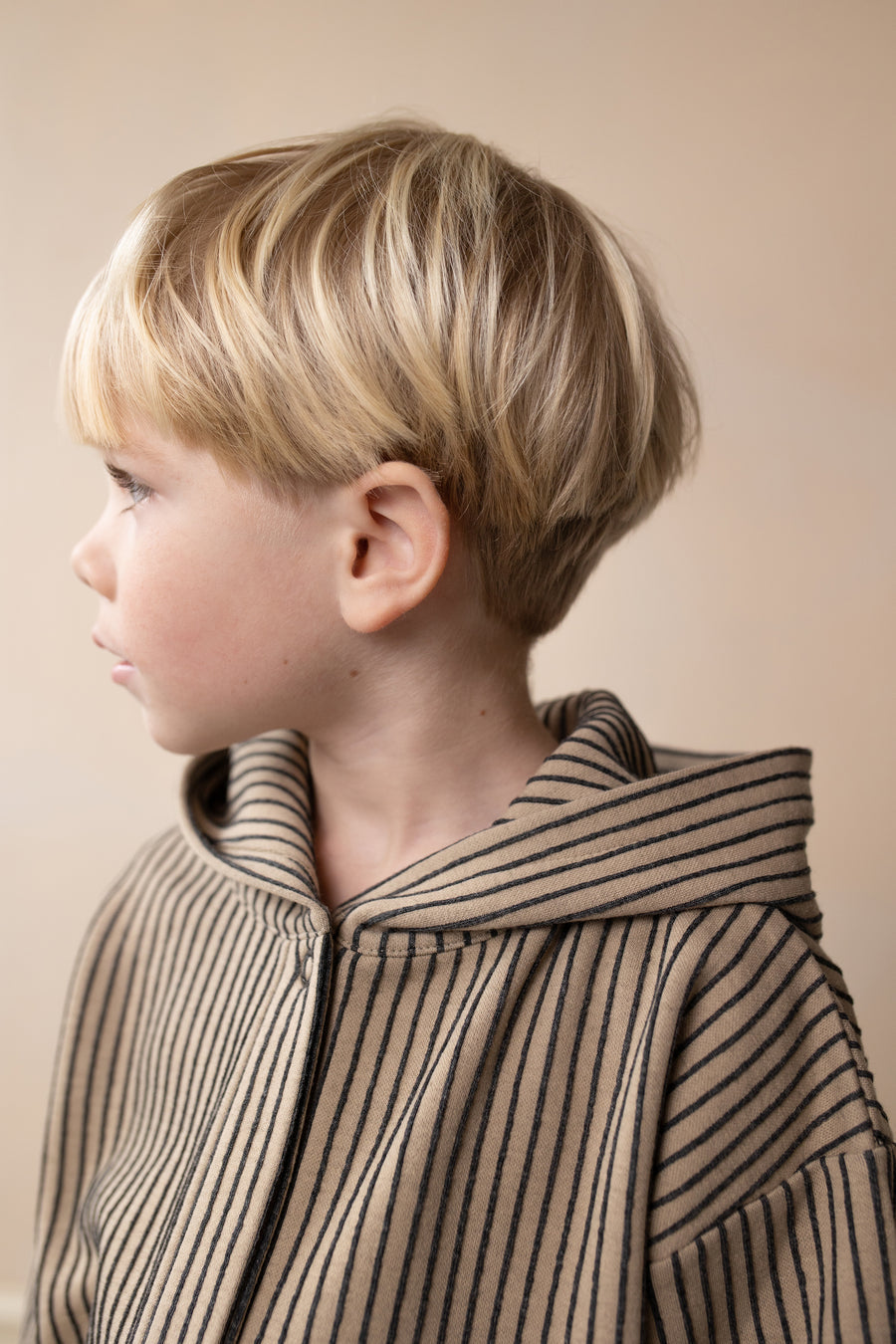 Phil and Phae Hooded Striped Jacket Sz 4T