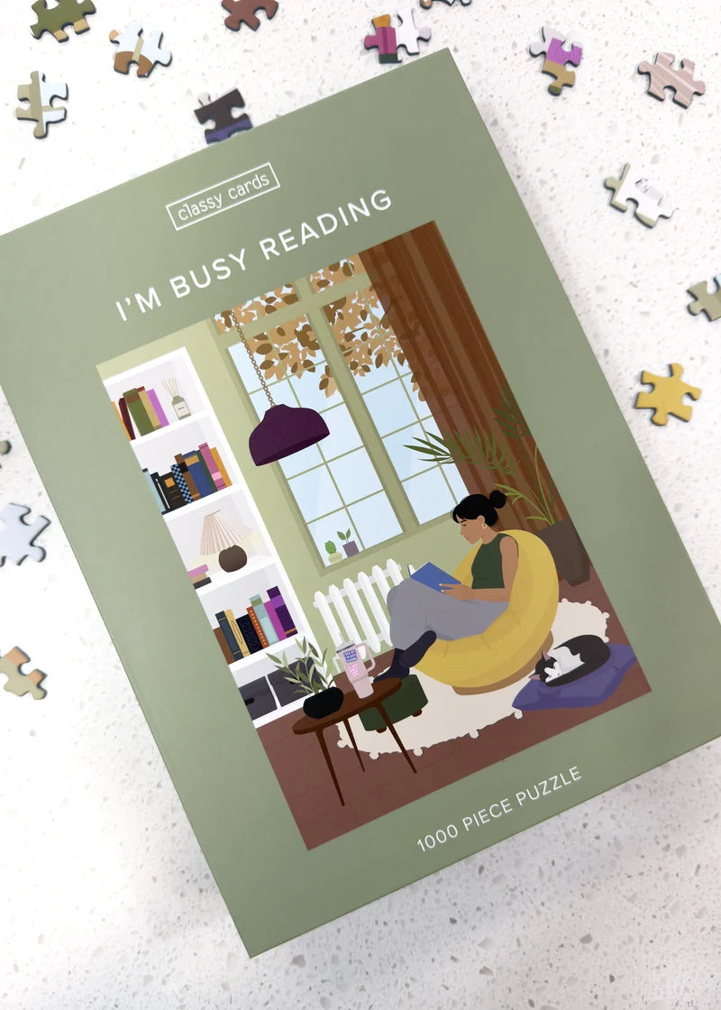 Classy Cards - Busy Reading Puzzle