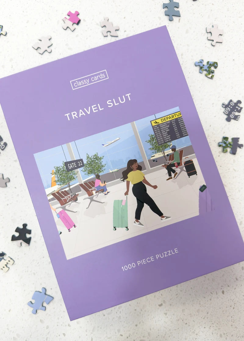Classy Cards - Travel Slut Puzzle