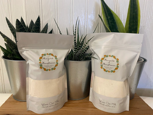 Marigold & Moonflower Warm Oat Milk Milk Bath