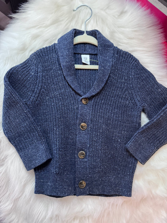 Knit Old Man Sweater - 2T