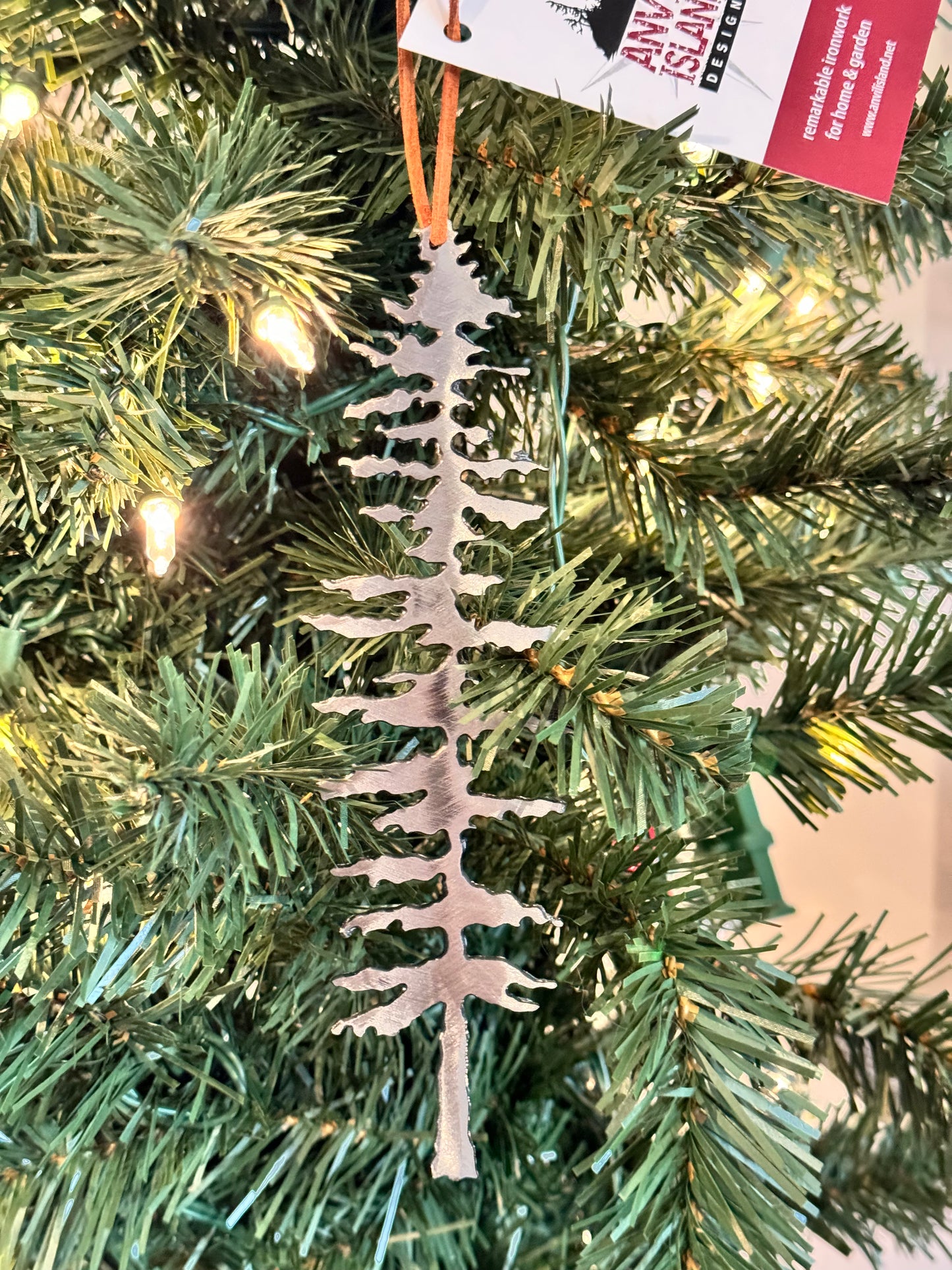 West Coast Metal Sitka Tree Ornament