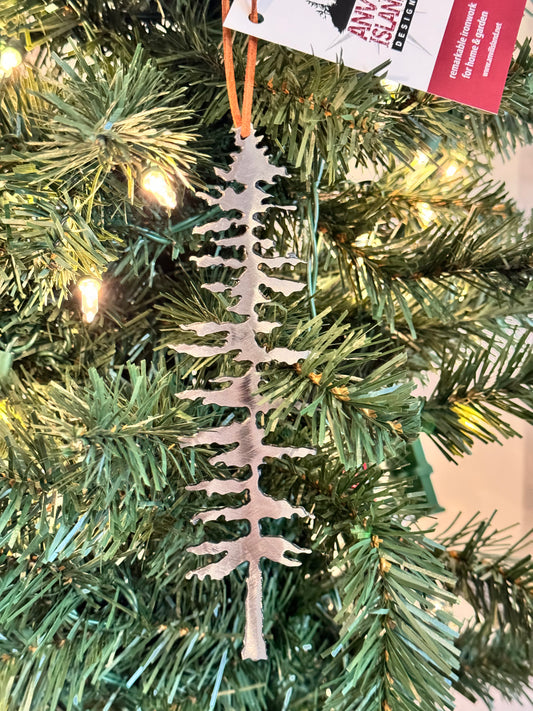 West Coast Metal Sitka Tree Ornament