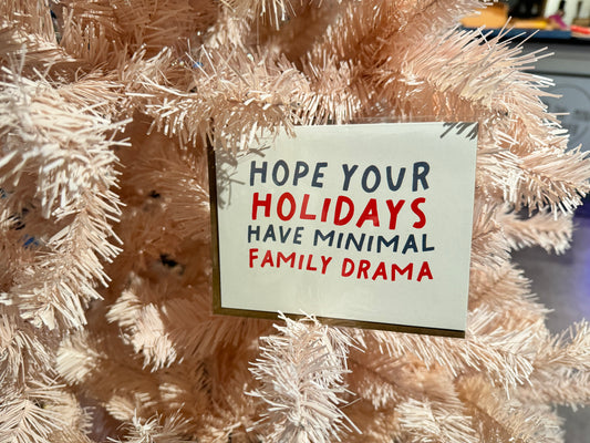 Family Drama - Christmas Card