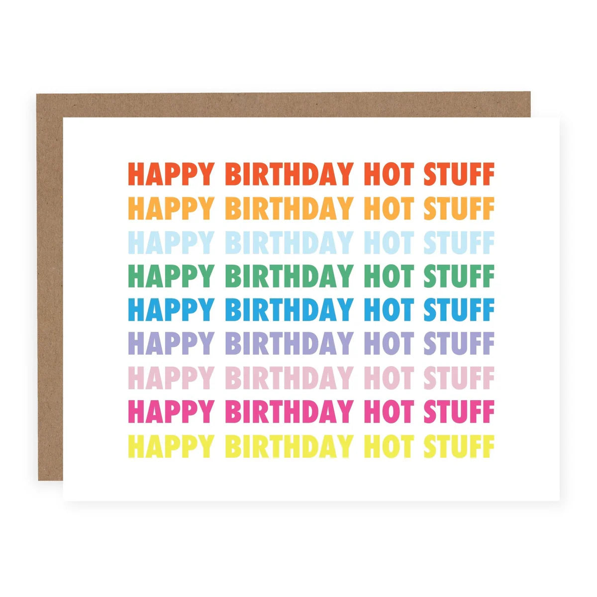 Happy Birthday Hot Stuff Card