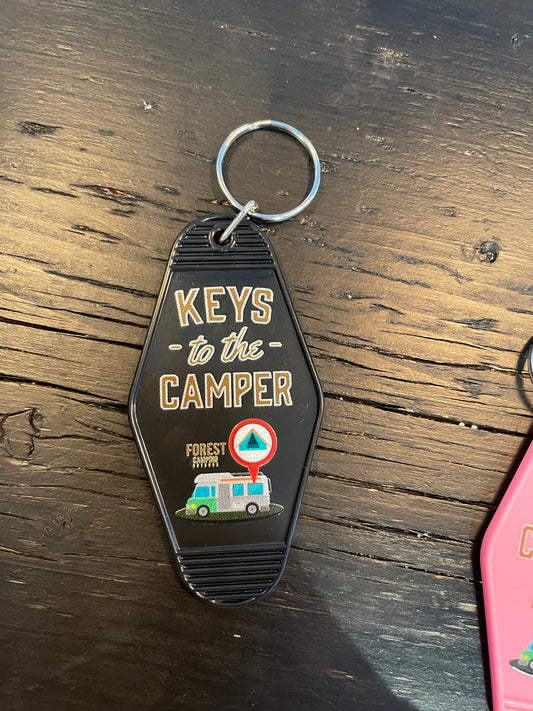 Keys To The Camper Keychain