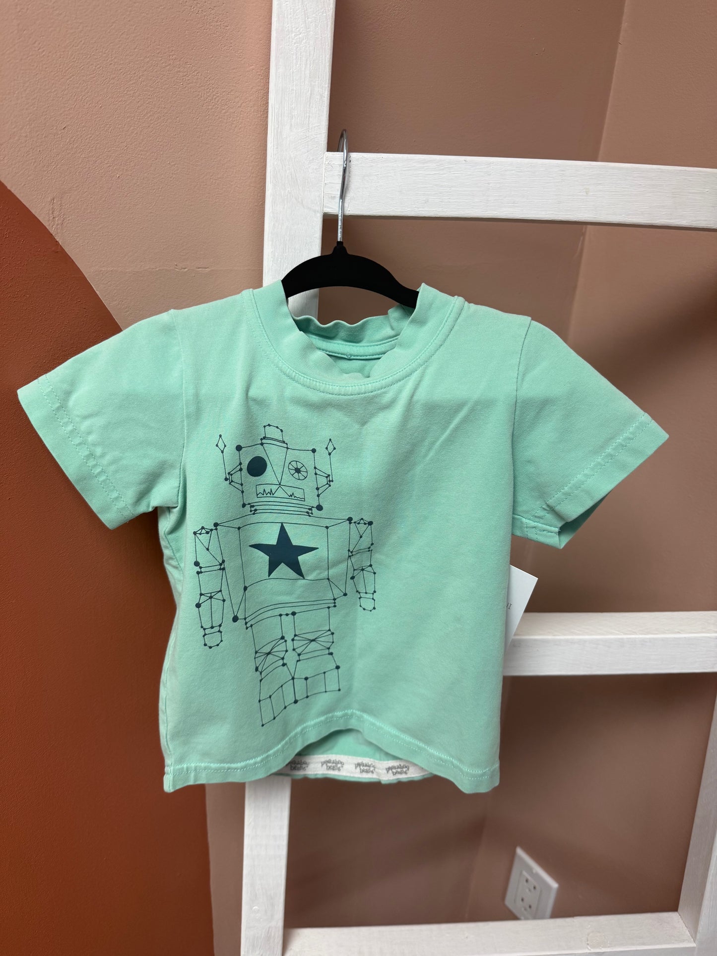 Tate D. Teal T-Shirt 12M