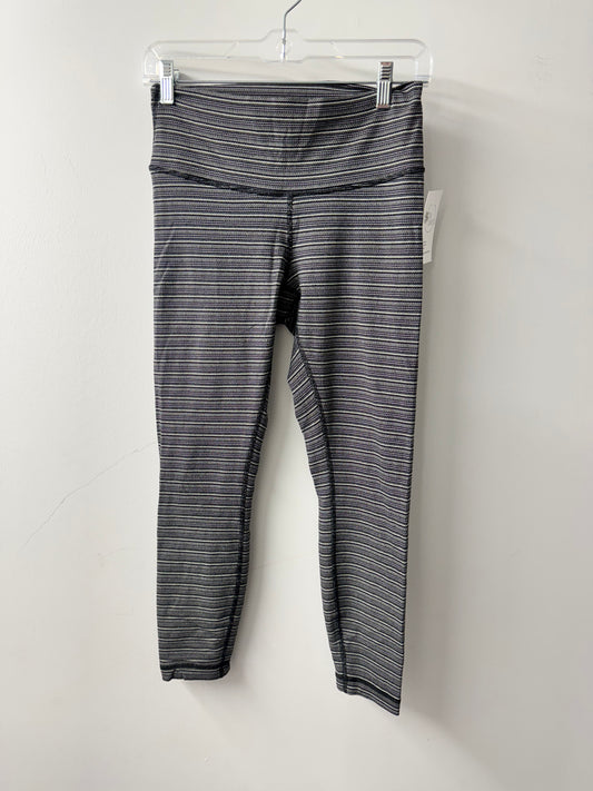 Lululemon Stripped Leggings - Size 8