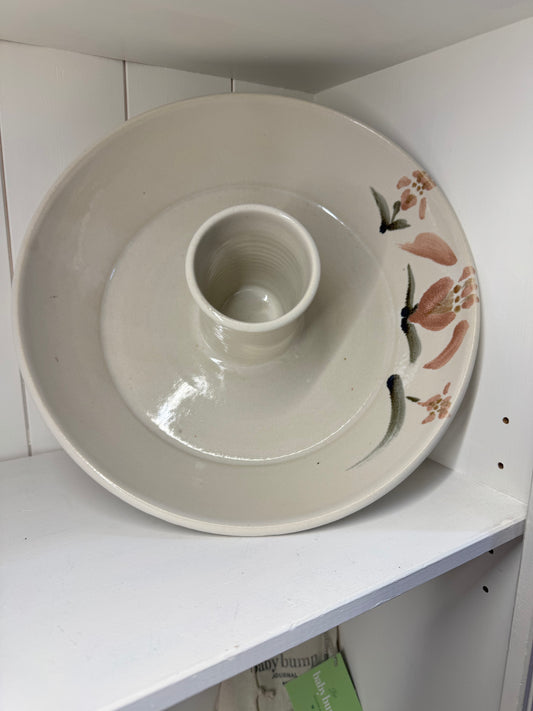 Chip & Dip Pottery Platter