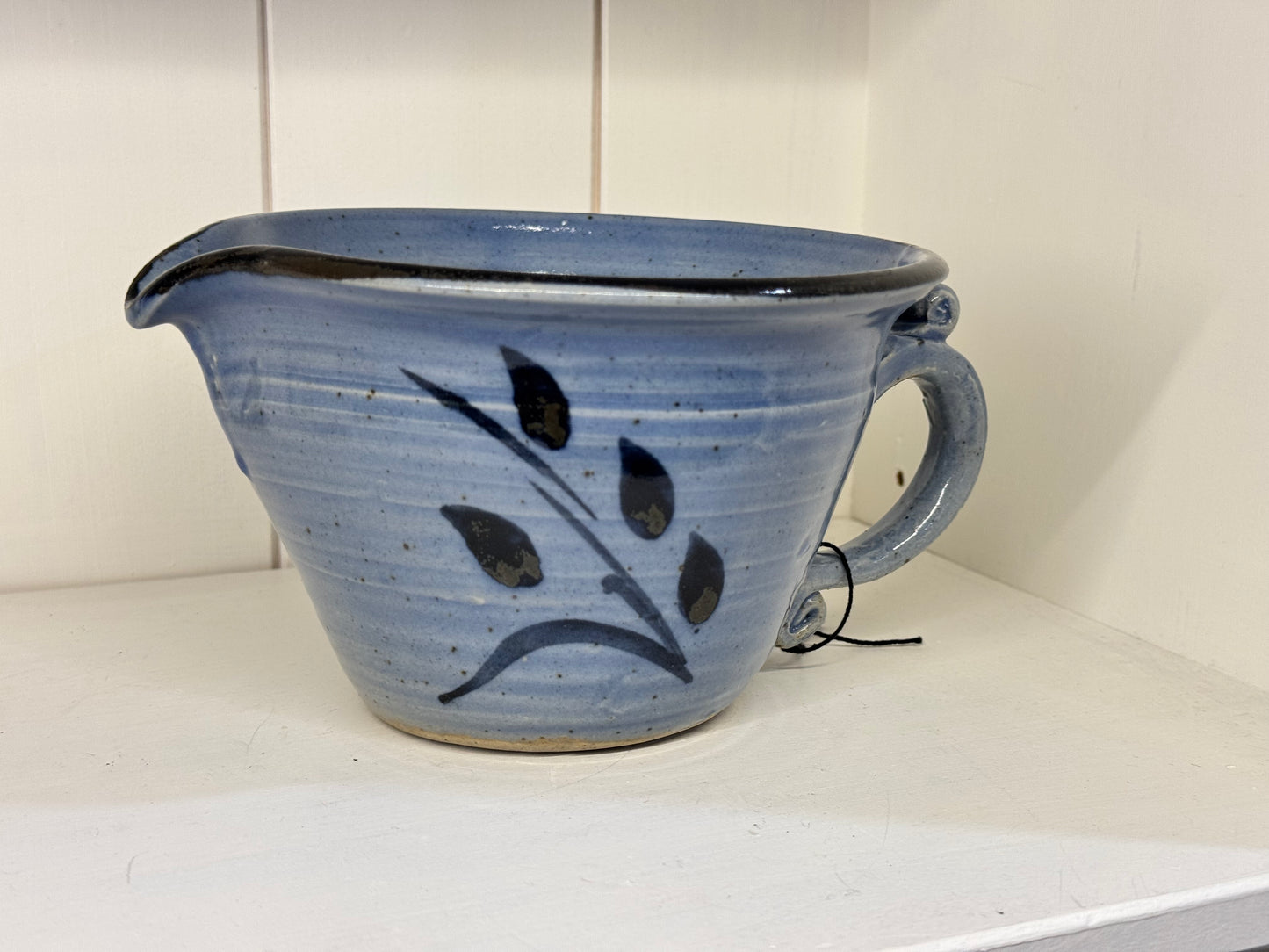 Blue Pottery Gravy Bowl